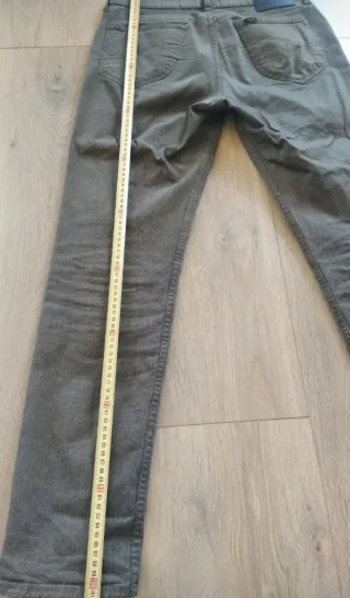 Pantalones vaqueros Lee verdes talla S