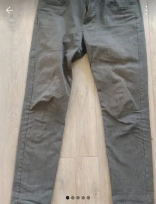 Pantalones vaqueros Lee verdes talla S