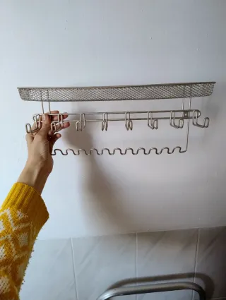 Guarda joyas y Colgador pañuelos