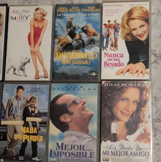 Pack de 6 Películas VHS