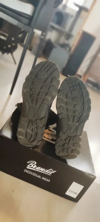 Botas Tácticas Brandit Defense Negras