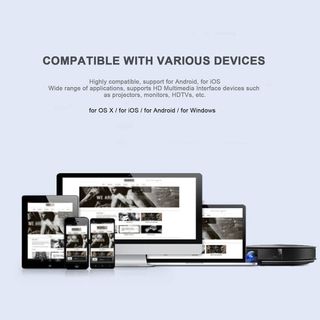 Adaptador de Dongle de Pantalla HDMI Inalámbrico,