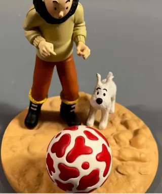 Figura Tintín y Milú