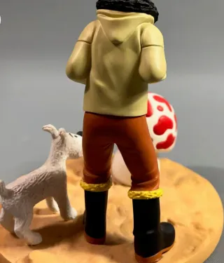 Figura Tintín y Milú