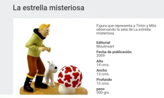 Figura Tintín y Milú