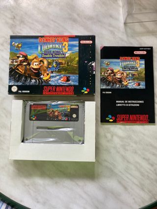 Donkey Kong Country 3 SNES PAL ESP