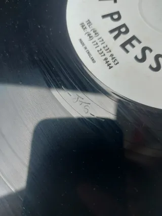 Vinilo Test Pressing JTS