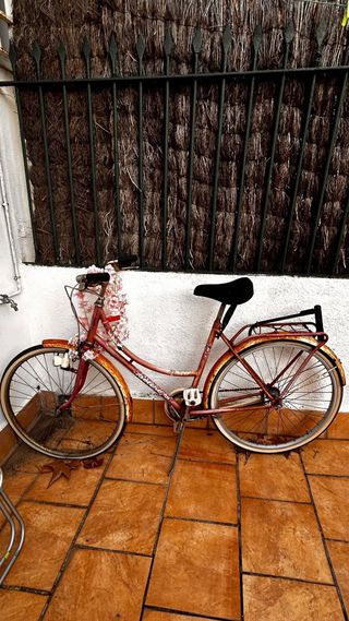 Bicicleta Vintage Rosa