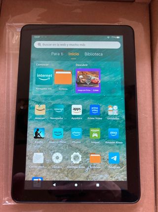 Tablet Amazon Fire HD 8 Negra Nueva
