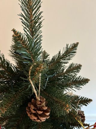 Árbol de Navidad decorado