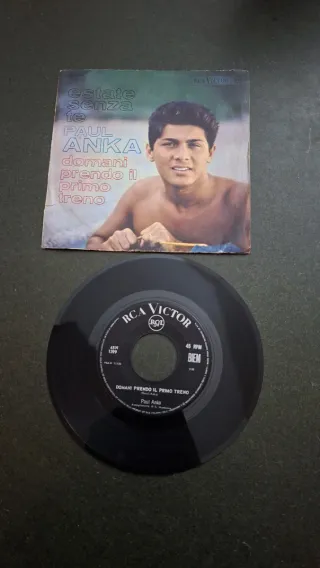 Paul Anka - Estate senza te / Domani prendo il pri