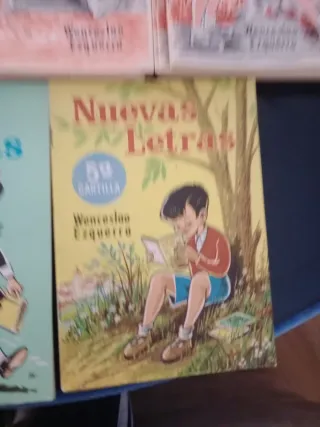 Lote 5 Cartillas Nuevas Letras Wenceslao de1968
