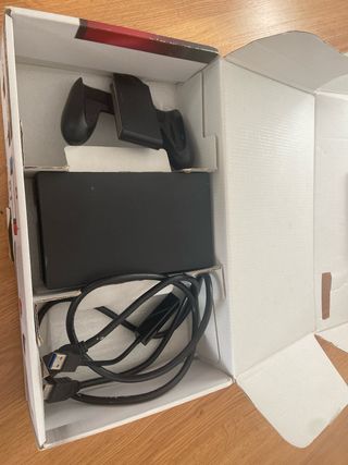 Nintendo Switch con 3 juegos