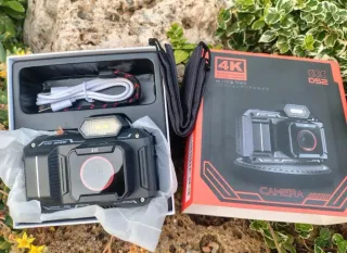 Fotocamera Digitale 4K 48MP Zoom 12X - Kit Complet