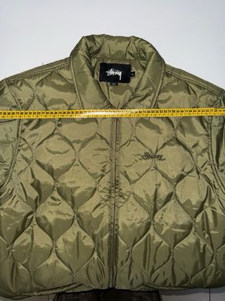 Giubbotto Stussy Verde Oliva Trapuntato