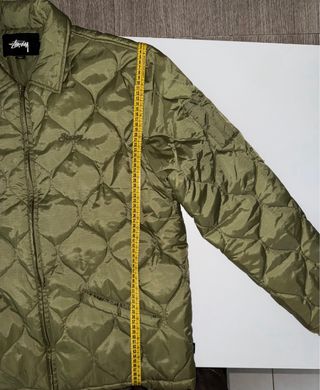 Giubbotto Stussy Verde Oliva Trapuntato