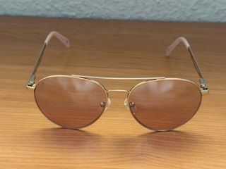 Gafas de sol Scalpers doradas y rosas