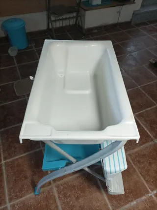 Cambiador bañera bebé