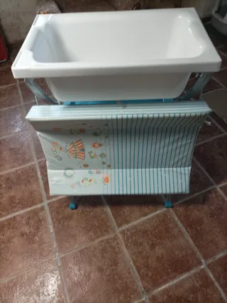 Cambiador bañera bebé