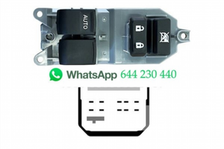 MANDO ELEVALUNAS DELANTERO IZQUIERDO(2 BOT)10PIN