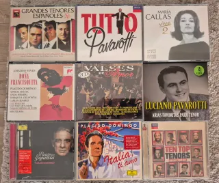 Lote 9 CDs Ópera y Clásica