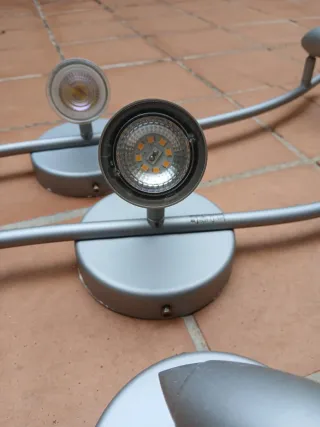 Lámparas LED de diseño flexible (3 unidades)