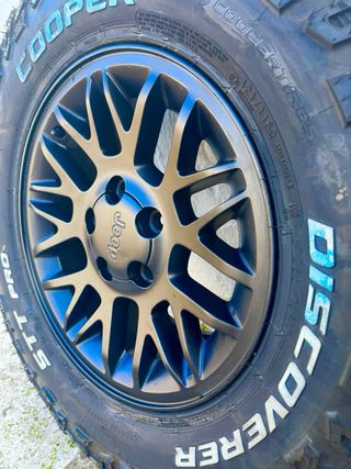 Juego de 4 LLANTAS CON NEUMÁTICOS COOPER STT PRO