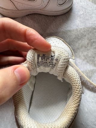 Deportivas Nike Air Force 1 Bebé Blancas