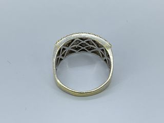 Anillo Oro Blanco 18K con Brillantes