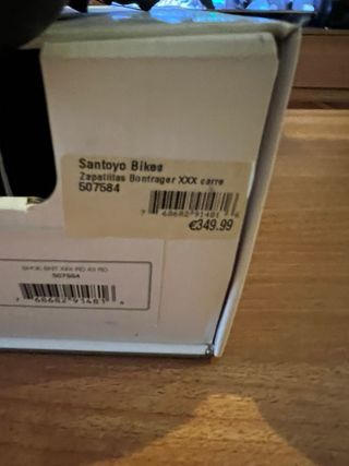 Zapatillas Bontrager XXX