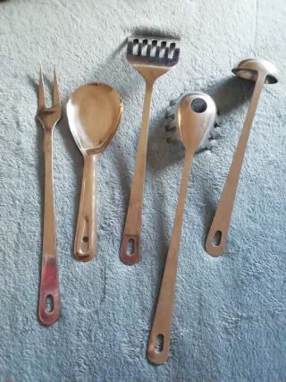 Set posate cucina in metallo