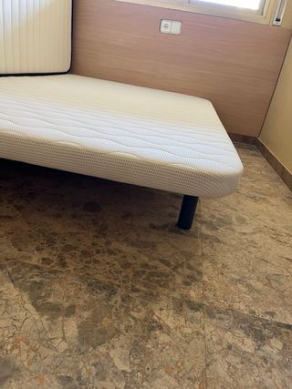 Base somier cama matrimonio 135cm