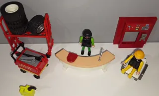 Playmobil Coche Taller y Accesorios