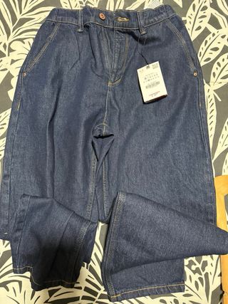Vaqueros bombachos azules sin usar Talla M