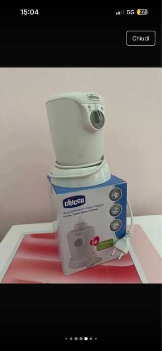 Scaldabiberon Chicco Casa-Viaggio