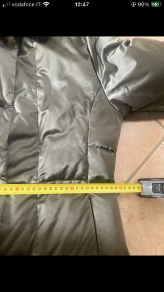 Moncler Cappotto Imbottito Grigio