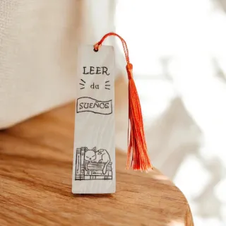 Punto de libro de madera personalizado