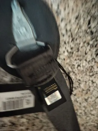 Cintura Just Cavalli Pelle Nera Made in Italy