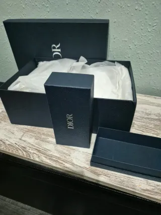 Cajas Dior azules