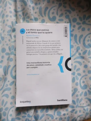 La chica que patina y el tonto que la quiere