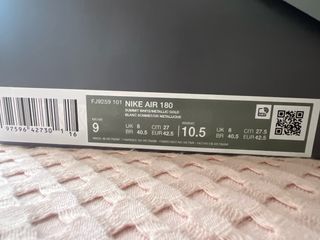 Nike Air Max 180 Edición Limitada Doradas