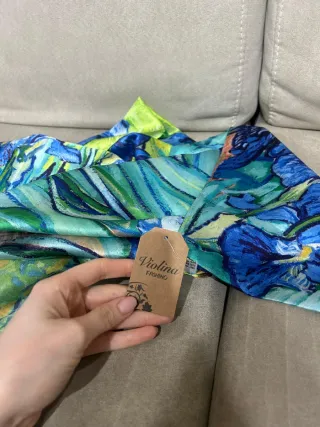 Set San Valentino Foulard nuovo 180x80