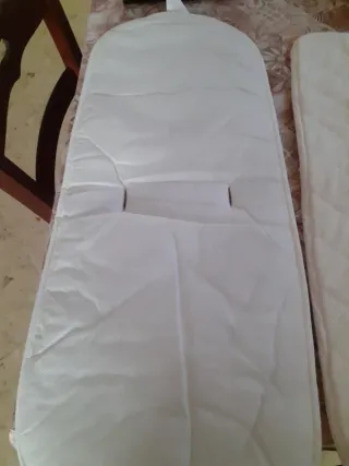 Materasso e coprimaterasso culla traspirante.