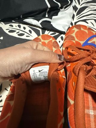 Zapatillas running Nike naranjas