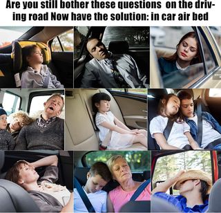 EDIESI, Colchón Coche Hinchable, Colchoneta Inflab