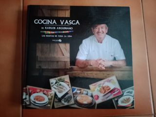 Libro "Cocina Vasca" de Karlos Arguiñano. Nuevo.
