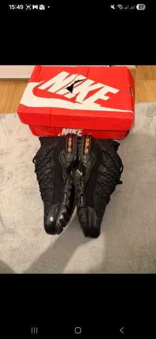 Nike Air Max Plus TN Triple Black Nuevas