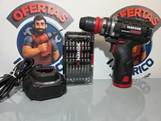 Atornilladora Parkside 12V Brushless