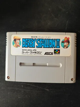 Derby Stallion III Super Famicom