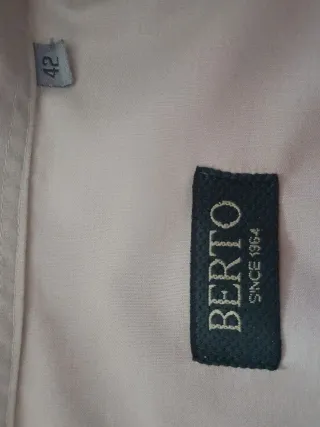 Camisa de vestir hombre beige BERTO